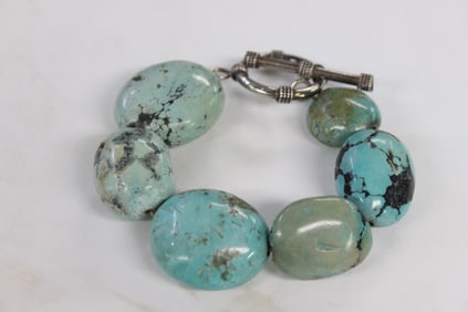 Natural Turquoise Beads Bracelet