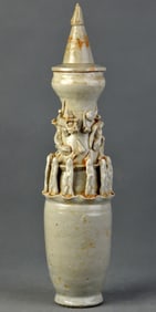 Song Chinese Glazed Porcelain Lid Jar