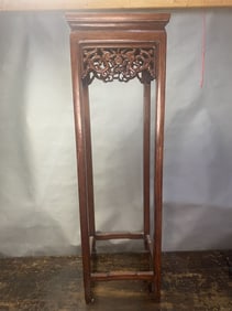 Chinese Wood Planter Stand