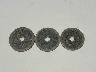 Three Chinese Coins