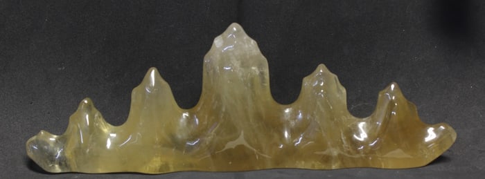 Chinese Crystal Brush Holder ,Mark