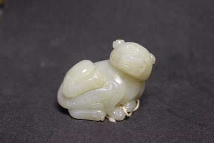 Chinese Jade Carved Beast