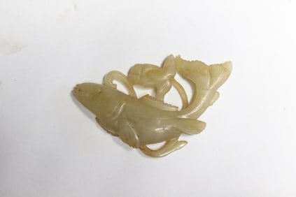 Chinese Jade Carved Fish