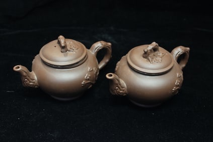Two Chinese Teapots