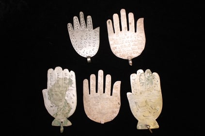 Lots of 5 Jewish Amulet Hamsa Pendant