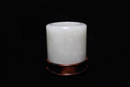 Chinese Jade Carved Thumb Ring