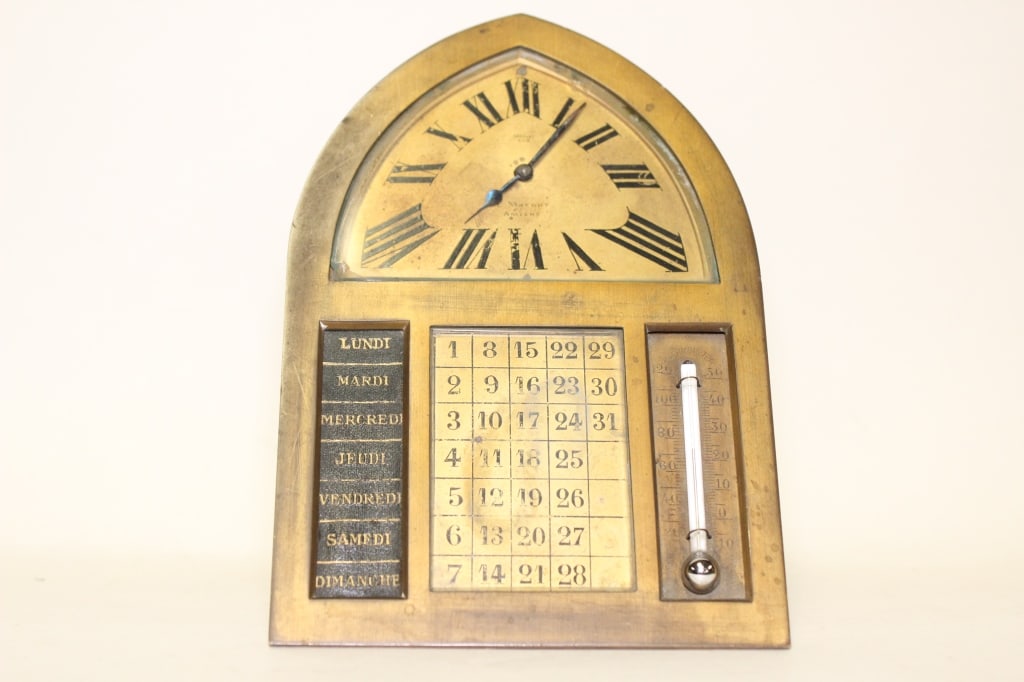 Art-Deco Bronze Breguet Clock (1 of 7)