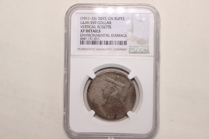 1911-33 Chinese Silver Coin,NGC XF Detail