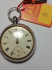 JG Graves Sheffield Open Face Pocket Watch