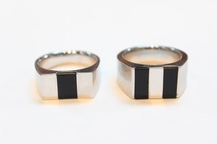 Two German 925 Silver Rings