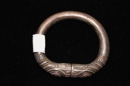 Antique Chinese Silver Bangle