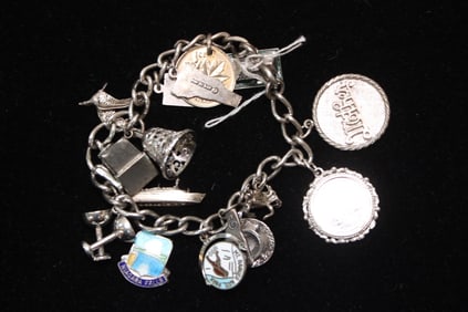 Silver Charm Bracelet