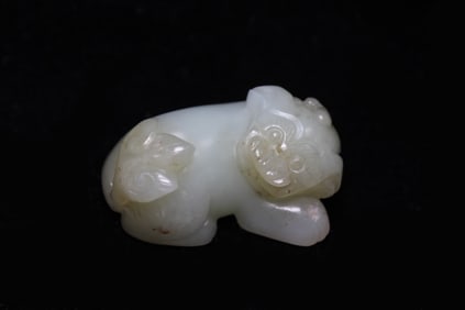 Chinese Jade Carved Beast