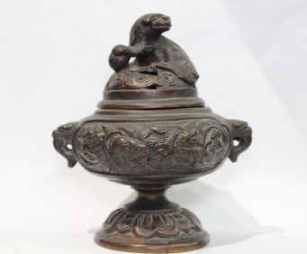 Chinese Bronze Incense Burner
