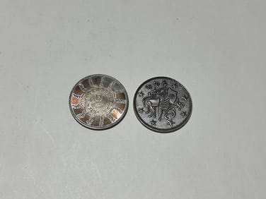 Two Chinese Coins