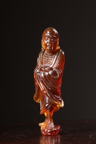 Natural Amber Carved Figural