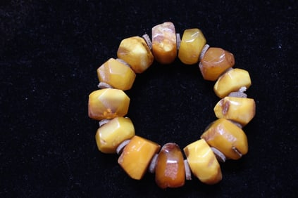 Amber Beads Bracelet