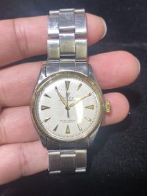 VINTAGE Rolex-34mm Oyster Perpetual Men's Watch