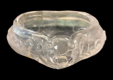 Chinese Crystal Carved Washer