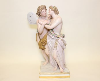 Meissen Porcelain Figural Group, late 19th Century