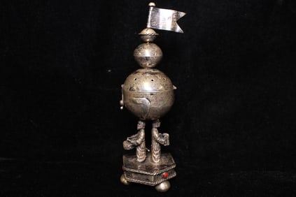 Russian Silver Judaica Spice Shaker
