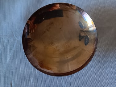 Three Antique Chinese Silver Plates Mark