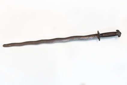 Antique Chinese "snake" shape Sword
