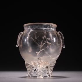 Chinese Crystal Tripod Washer