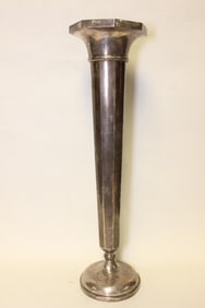 Nice Tall Sterling Silver Vase,Mark"Sterling"