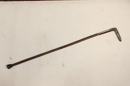 Vintage Walking Stick w Silver Handle