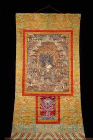 Vintage Chinese Thangka