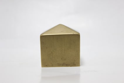Antique Chinese Bronze Cube Gambling Device