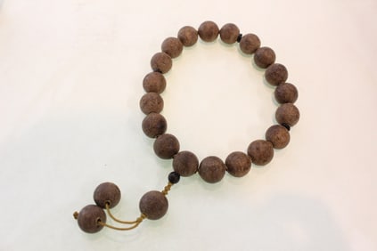 A Chengxiang Wood Beads Prayer Bracelet