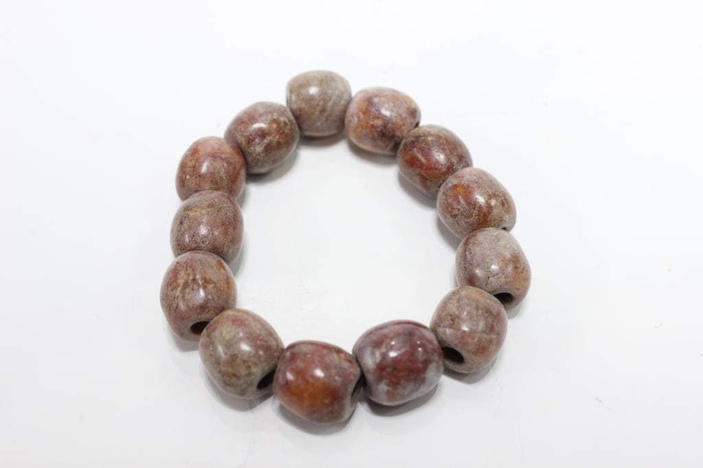 Chinese Jade Beads Bracelet (1 of 5)