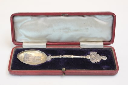 Vintage 1902 Abbey Westmonster Silver Spoon