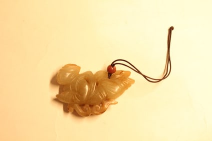 Chinese Jade Carved Figural Pendant