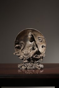 Chinese Bronze Buddha Statue,Mark
