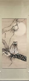 Chinese Ink Color Scroll Painting