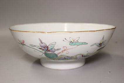 Chinese Famille Rose Porcelain Bowl,Mark