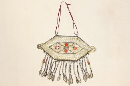 Good Turkoman Silver Ornament Pendant