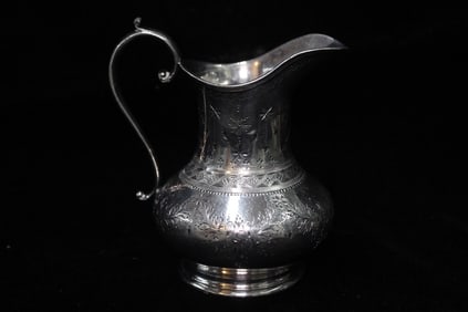 Vintage Sterling Silver Creamer