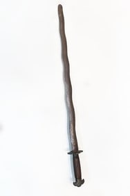 Antique Chinese snake shape Sword