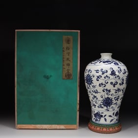 Chinese Blue and White Porcelain Vase