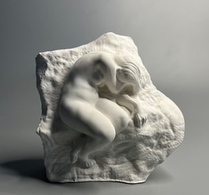 Romanesque art Style Plaster Statue Sculpture