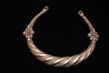 Fine Silver Hand Made Pendant from Middle East