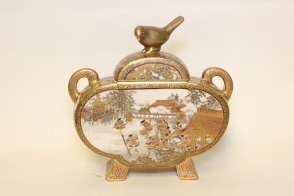 Japanese Satsuma Incense Burner
