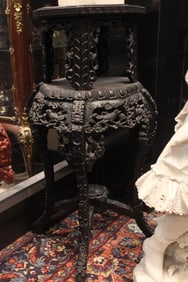 Chinese Wood Carved Stand