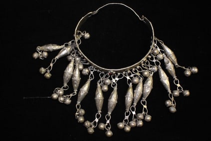 Middle East Silver Wedding Head Ornament