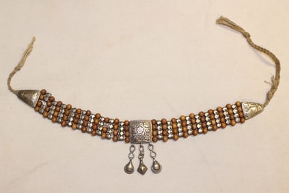 Vintage Silver and Beads Necklace