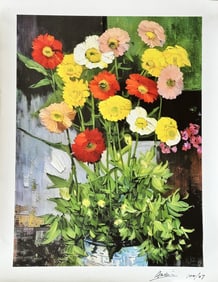 Oil on Canvas,signed